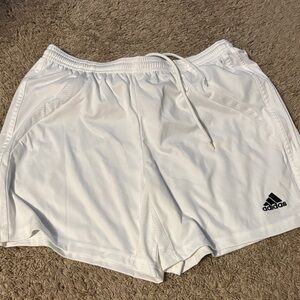 Women’s Adidas White Sports Shorts